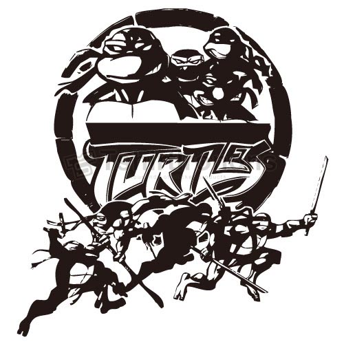 Teenage Mutant Ninja Turtles T-shirts Iron On Transfers N268